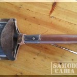 Самодельный чехол для малой саперной лопаты