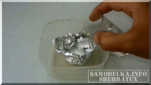 чистка изделий из серебра