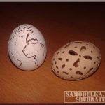 Сувенир из скорлупы своими руками