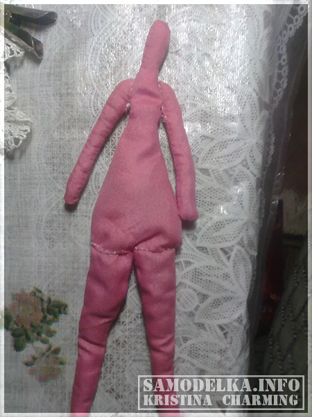 процесс создания куклы Тильды