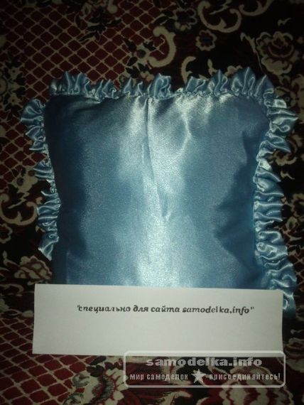 диванная подушка сделанная своими руками