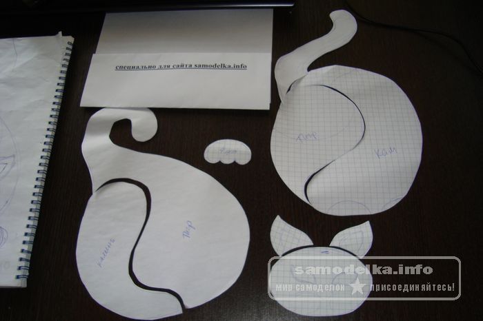 готовим выкройку